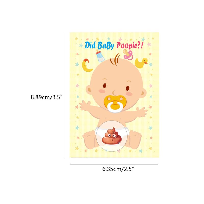 Mary Mainan Kartu Tiket / Tiket / Popok Untuk Bayi / Baby Shower