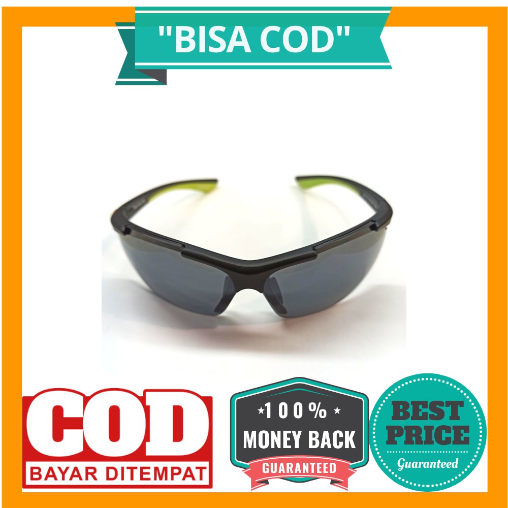 BISA COD FWM Kacamata Sepeda Olahraga Polarized UV Protection - 6877 - Black