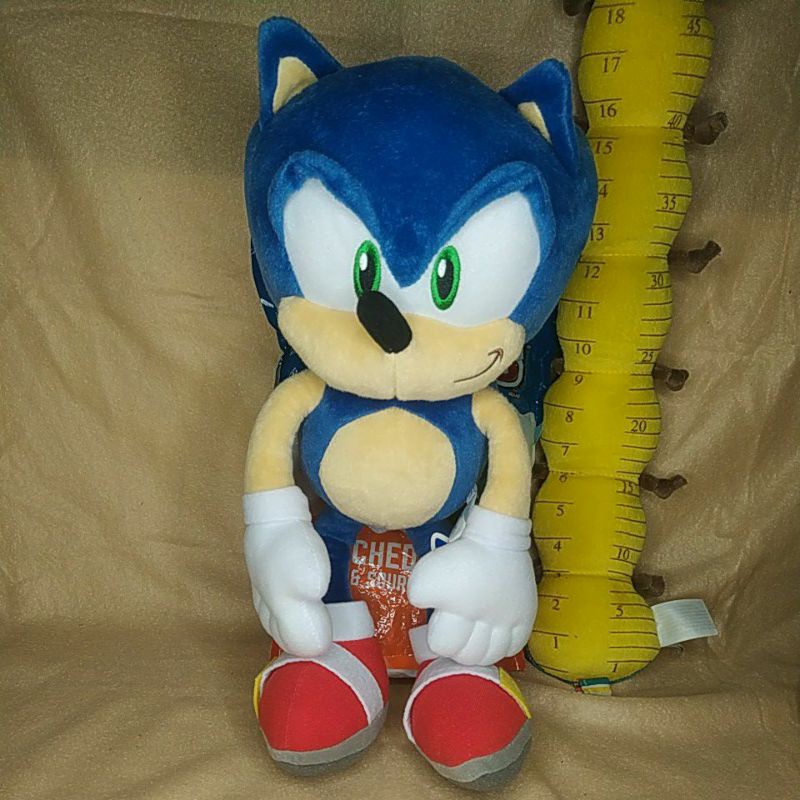 boneka hero super sonic the hedgehog original sega