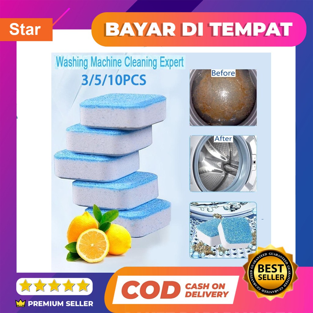 PEMBERSIH TABUNG MESIN CUCI BRANDWASH UNTUK MESIN CUCI 2 TABUNG DAN 1 TABUNG