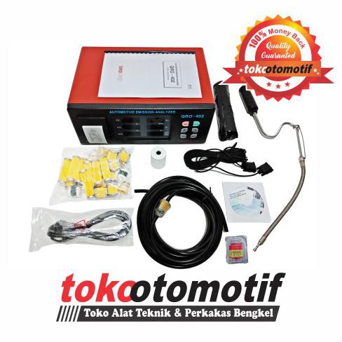 Gas Analyzer Qrotech QRO - 402 Alat Uji Emisi Bensin Original