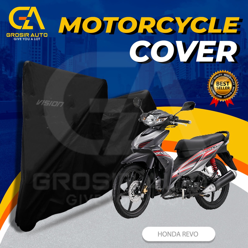 Cover Motor MURAH/ Sarung Motor MURAH REVO, MIO, SCOOPY, FINO, SUPRA/Penutup Motor Vision Indoor