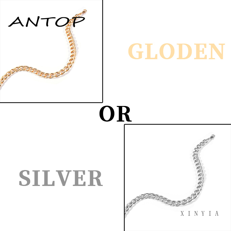 Fashion Perhiasan Aksesoris Kalung Kuba Kalung Rantai Klavikula Wanita ANTOP
