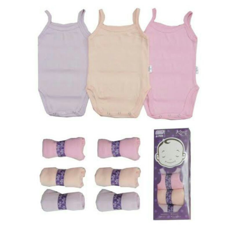 Kazel Tanktop Jumper Girl 6 Pack