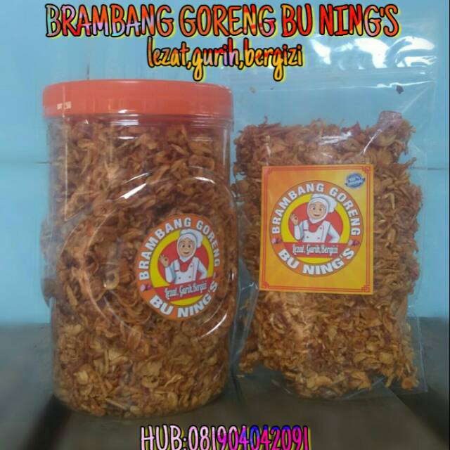 

Brambang goreng bu ning's