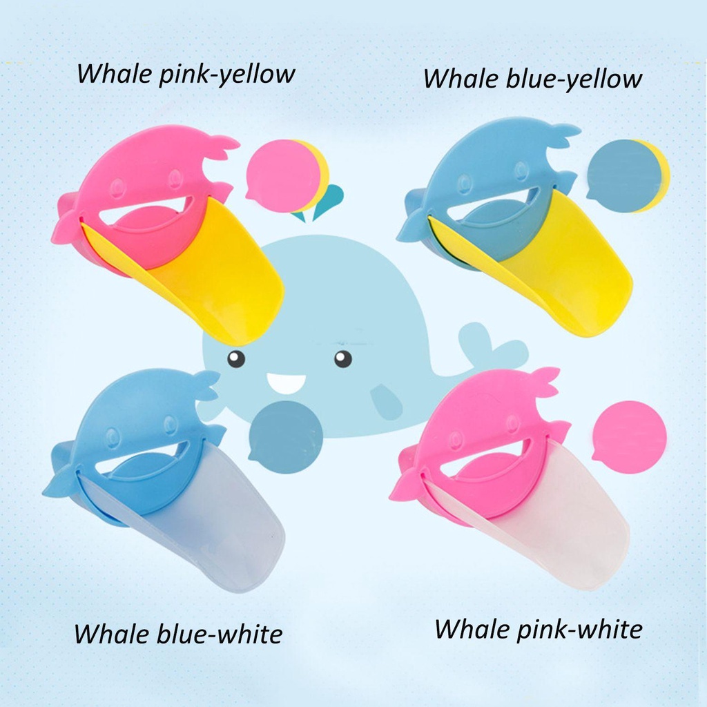 Chookyy Kran Chute Extender Extender Pipa Bahan Pelindung Lingkungan Wastafel Kamar Mandi Anak