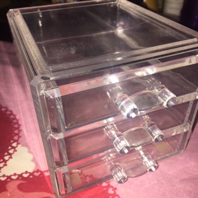 MINISO 3-Drawer Jewelry Organizer #Acrylic