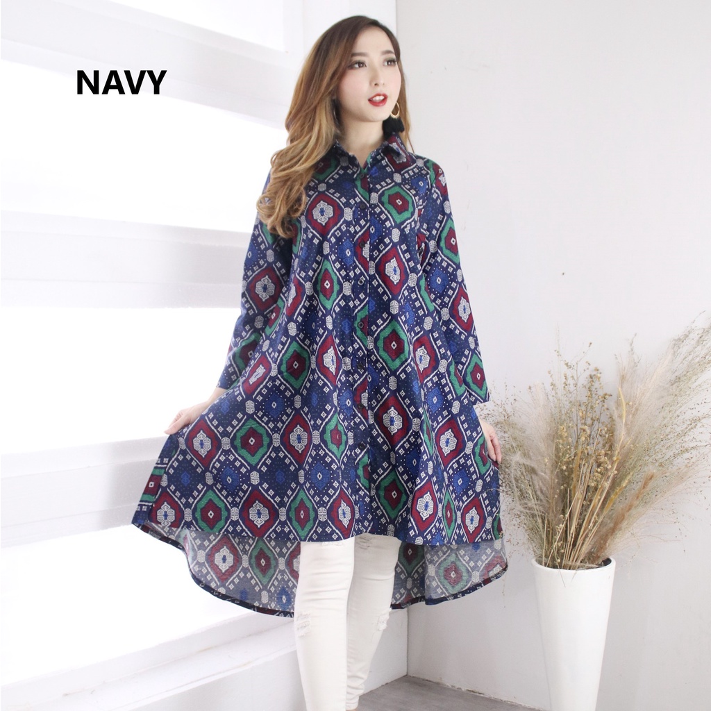 Fana - Tunik Batik Dress Wanita