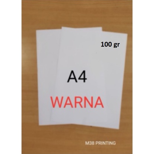 

PRINT MURAH A4 100gr WARNA | JAKARTA BARAT