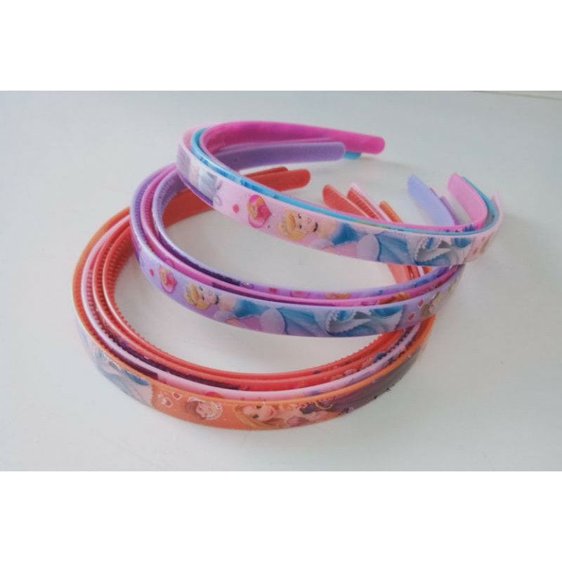 Bando Anak / Bando Karakter Anak KECIL / Bando Plastik GEPENG BESAR