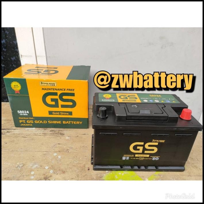 Aki Mobil Toyota Innova Reborn Diesel 58024 Gs Mf Aki Kering 12V / 80A