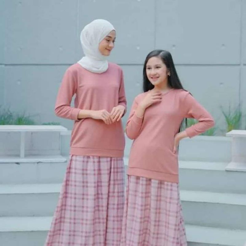 Set Rok Panjang Kniting Remaja 12-18th by Aeraqu/Set Rok Remaja Murah/ Jeshii Kniting Longskiri