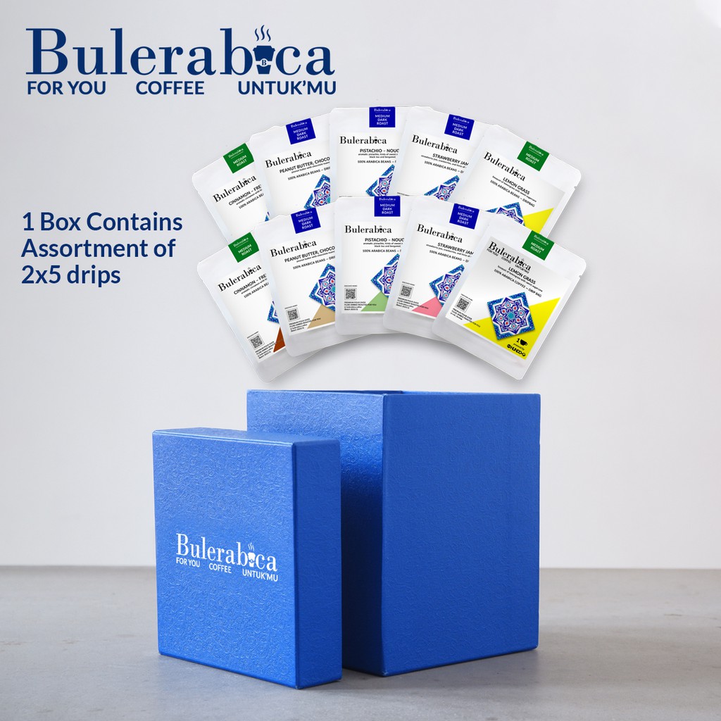 

BULERABICA® BLUE – drip bags – assortment tasting notes