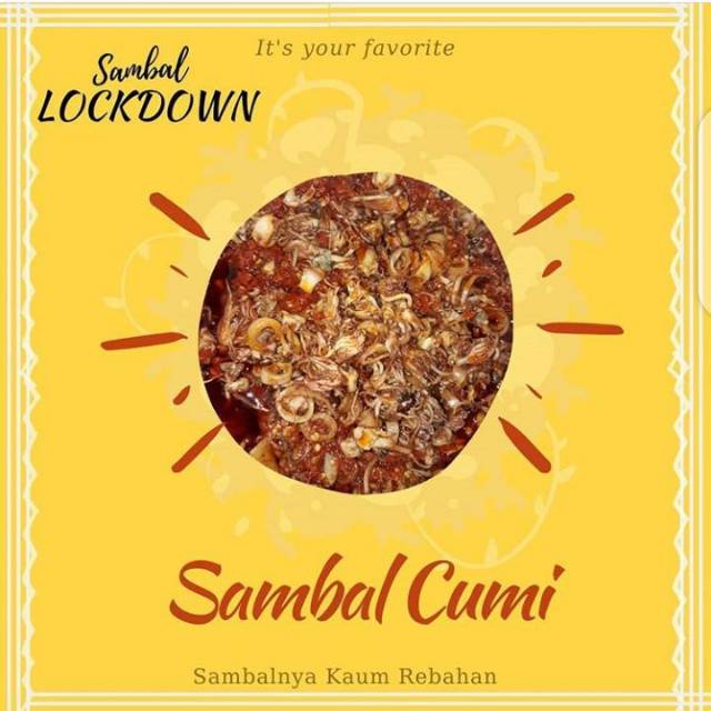 

Sambal Lockdown "Cumi" isi 200 ml