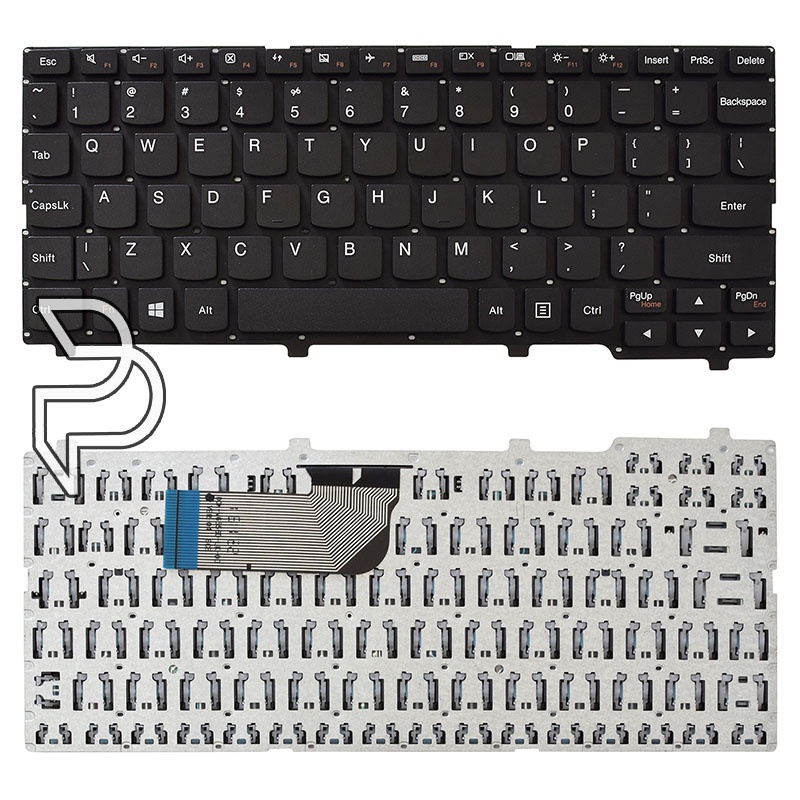 keyboard Laptop Lenovo 100S 100S-11IBY 100S-11 100-14 IP100-11 Series