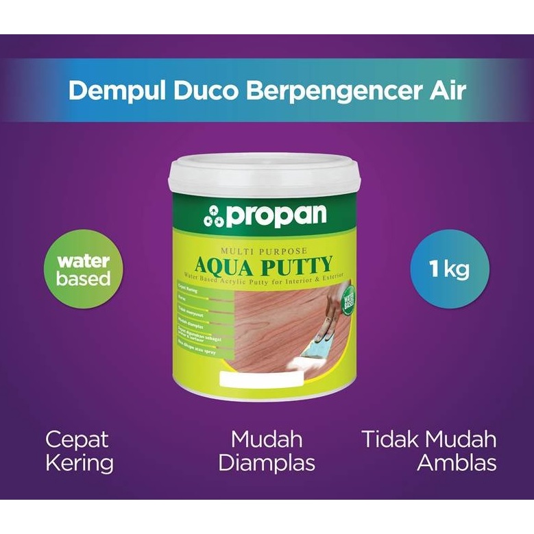 Jual Dempul Duco Waterbased Propan Aqua Wood Putty Awp 919 Wb White 1 K Indonesia Shopee Indonesia