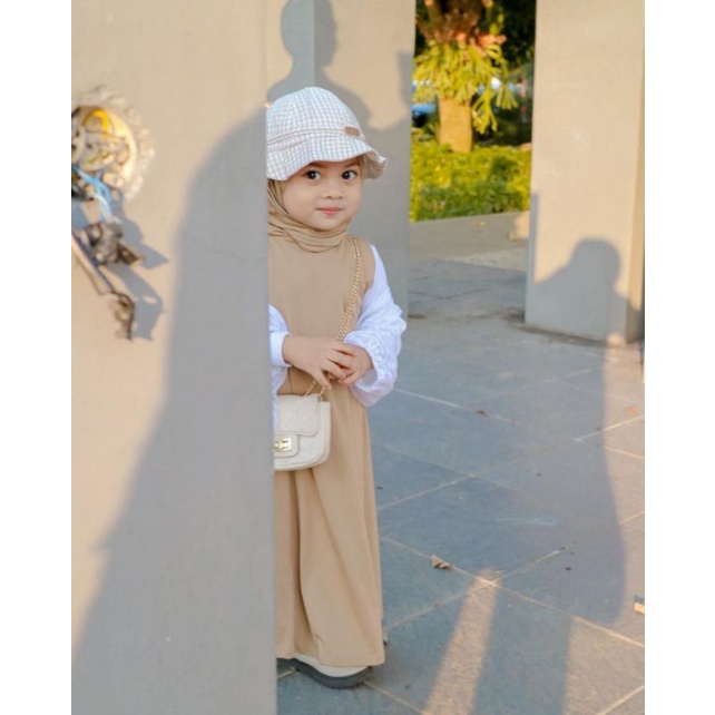 Inner Dress Anak Tanpa Lengan / Gamis Anak Tanpa Lengan 1- 9 Tahun