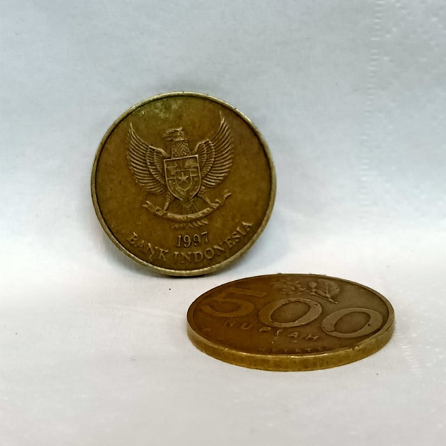 Uang koin 500 MELATI / Tahun 1997 ,koleksi