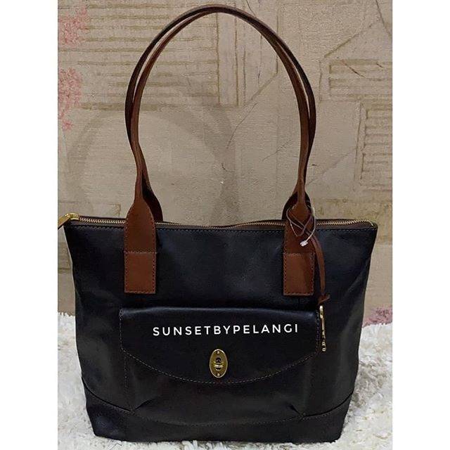 Tas Fossil Vintage Classic Shopper BLACK