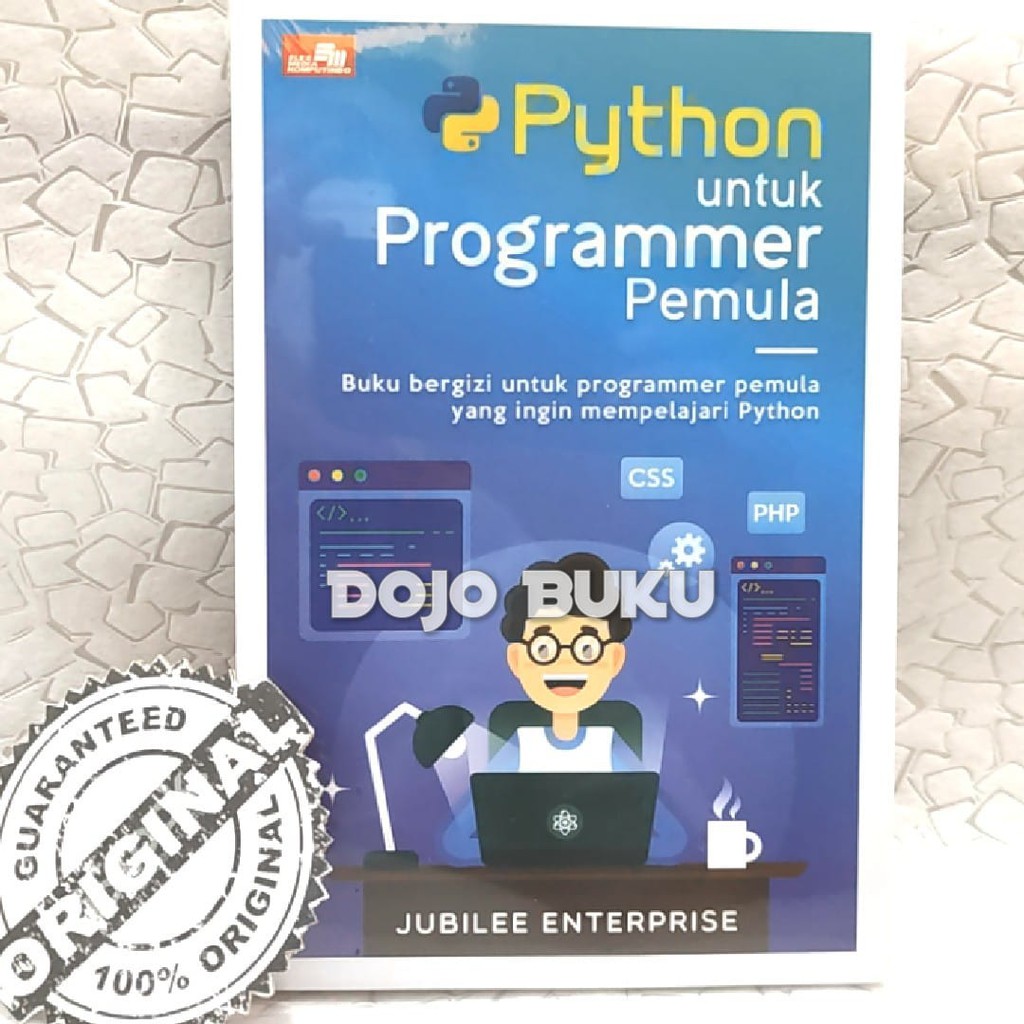 Buku Python untuk Programmer Pemula by Jubilee Enterprise.