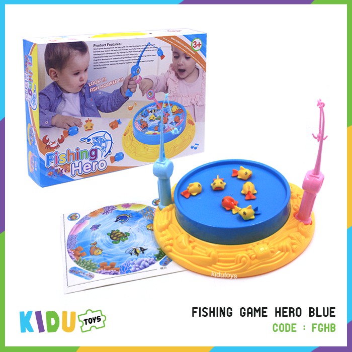 Mainan Anak  Fishing Game Hero Kidu Toys