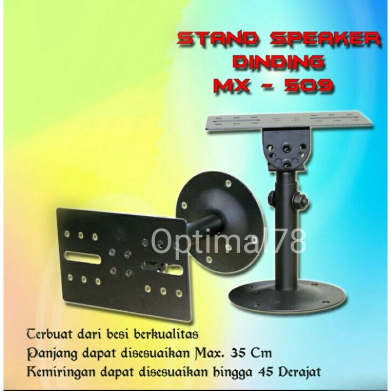 Bracket Speaker Dinding 509/ Gantungan Speaker BMB (Sepasang)