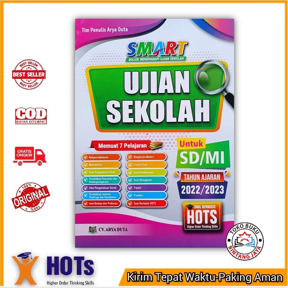 Jual Buku Bank Soal Ujian Sekolah SD Kelas 6 Disertai Kunci Jawaban Dan ...