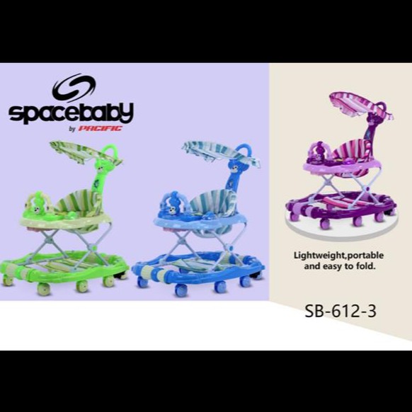 Baby Walker Space Baby SB 612-3 Kereta Belajar Jalan Bayi