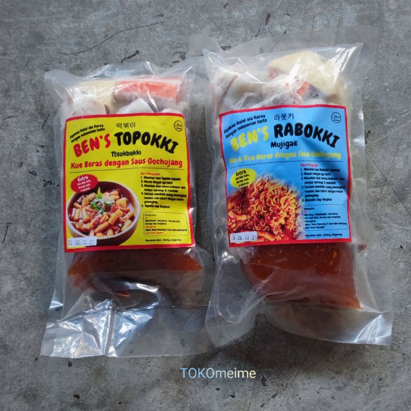 

TEPOKI 330gr/ RABOKI 425gr 100% ENAK&HALAL