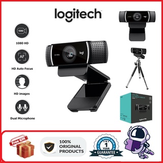 Logitech C922 PRO 1080P HD Webcam Two-way Stereo Noise Cancelling Microphone Hiroshima Autofocus