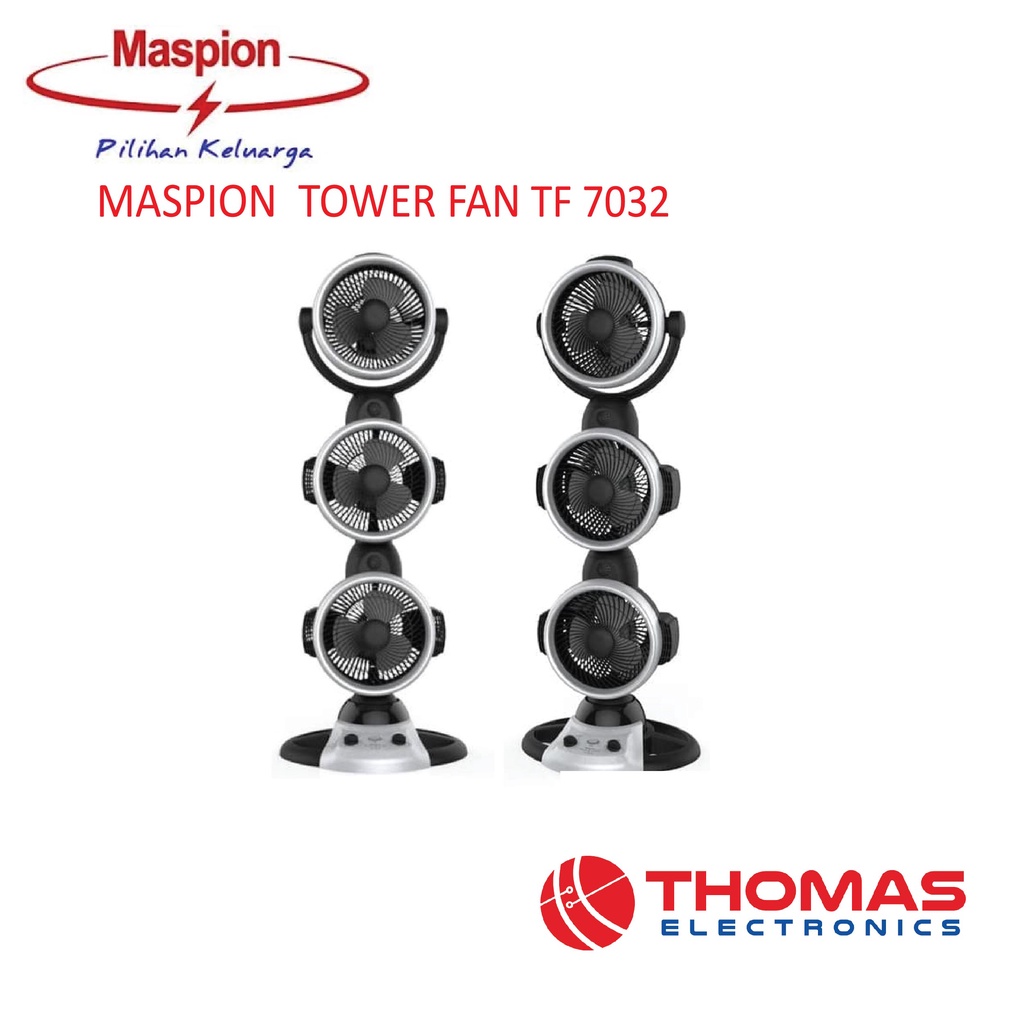 Kipas Angin Berdiri Maspion Tower FAN TF 7032 S