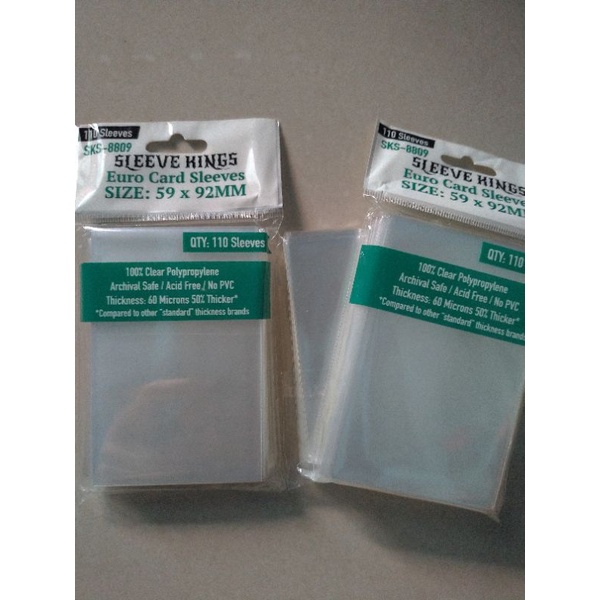 (ISI 10) ULTRA PRO KING INNERSLEEVE / CARD SLEEVE POSTCARD PC