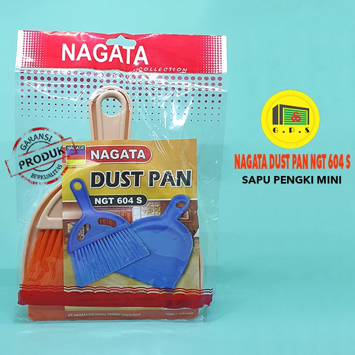 Sapu kecil Nagata 604 S/Dust Pan Nagata 604 S/pengki kecil + sapu