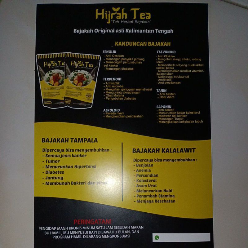 

tea herbal bajakah