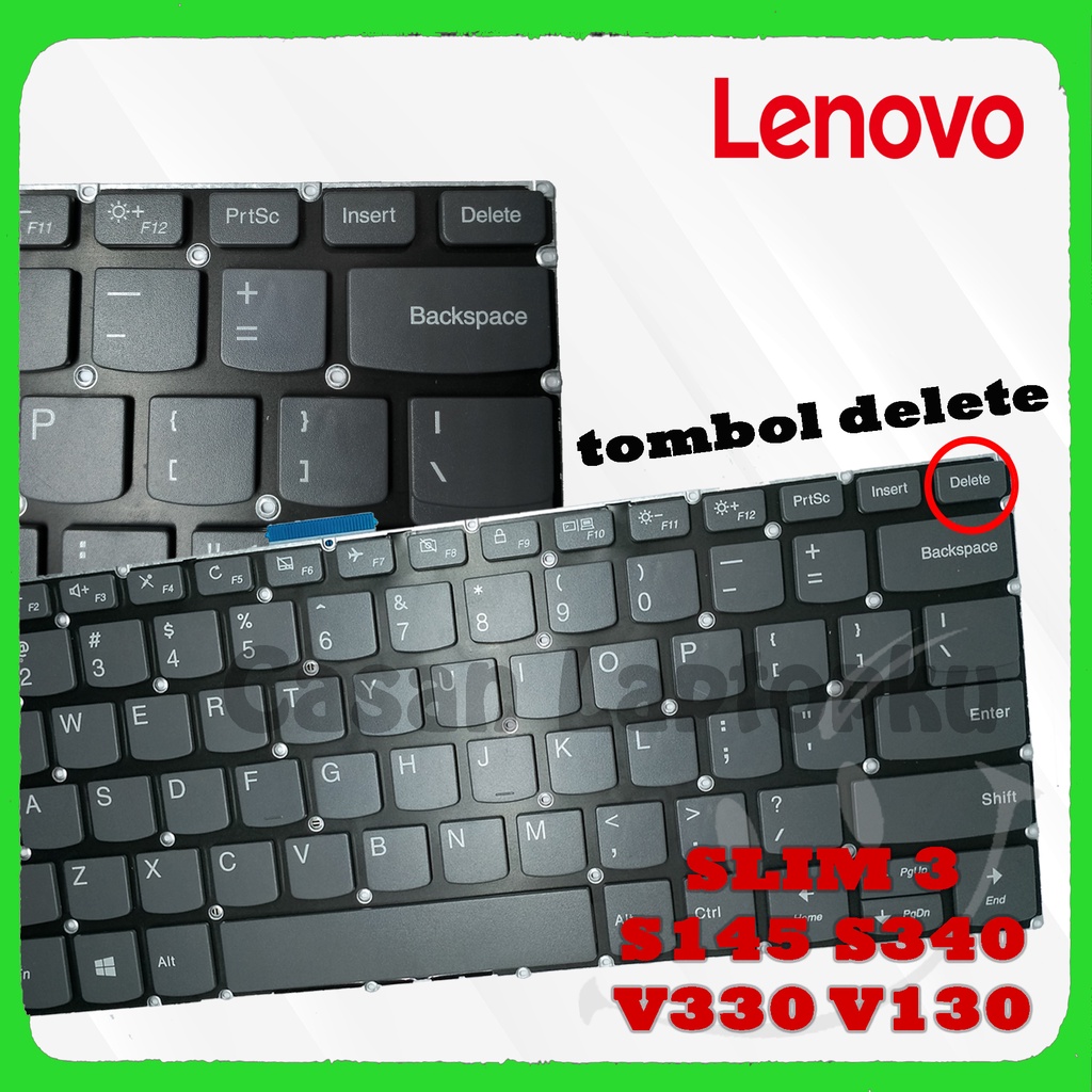 Keyboard Laptop Lenovo Ideapad Slim 3 S145 S340 V330 V130