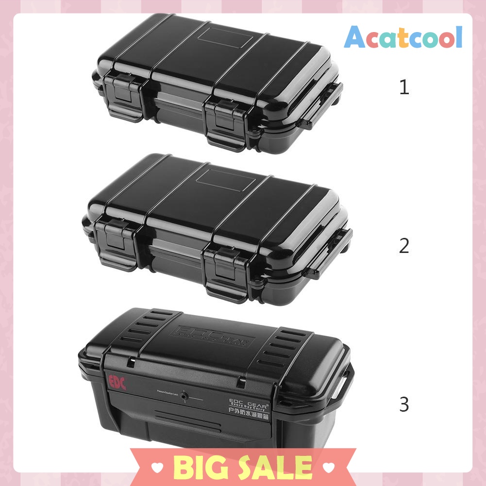 Outdoor Shockproof Sealed Waterproof Safety Case ABS Plastic Tool Dry Box