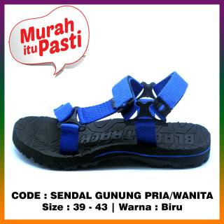  Sandal  gunung hiking outdoor original black track not 