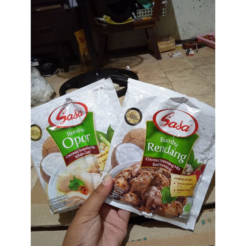 

sasa bumbu rumahan 70gr/90gr