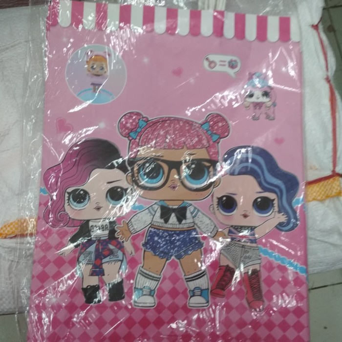 

✨ BISA COD ✨ PAPER BAG 28*37*10 LOL PINK
