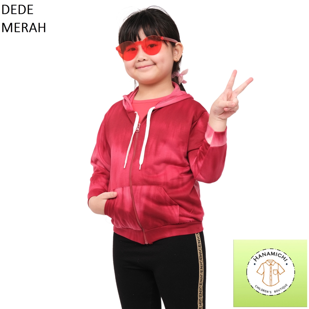 Hanamichi DEDE Hoodie Tie Dye Anak Lengan Panjang