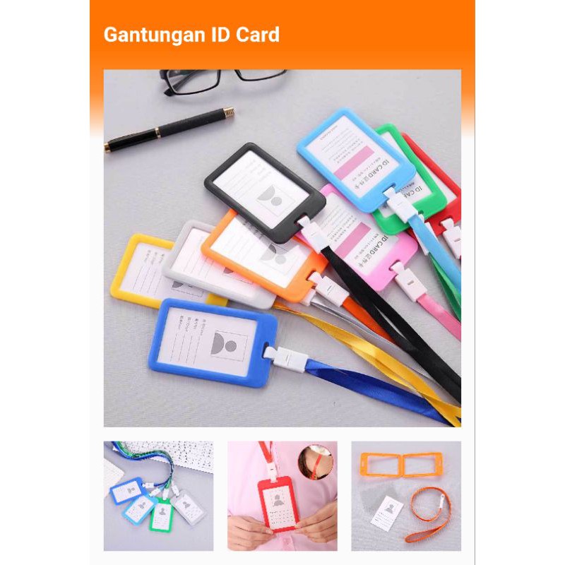 

Gantungan ID Card kerja , kantoran , id card perkerja , id card mahasiswa , pelajar murah keren