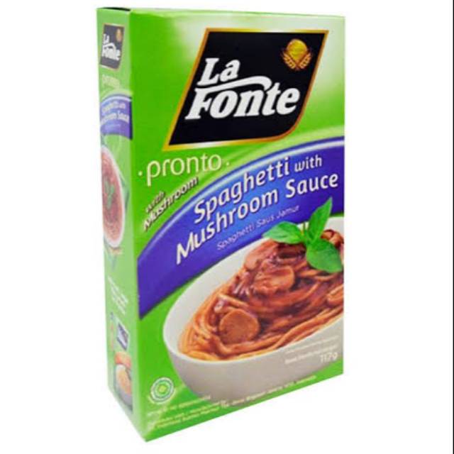 

La Fonte Spaghetti with Mushroom Sauce 117 gr