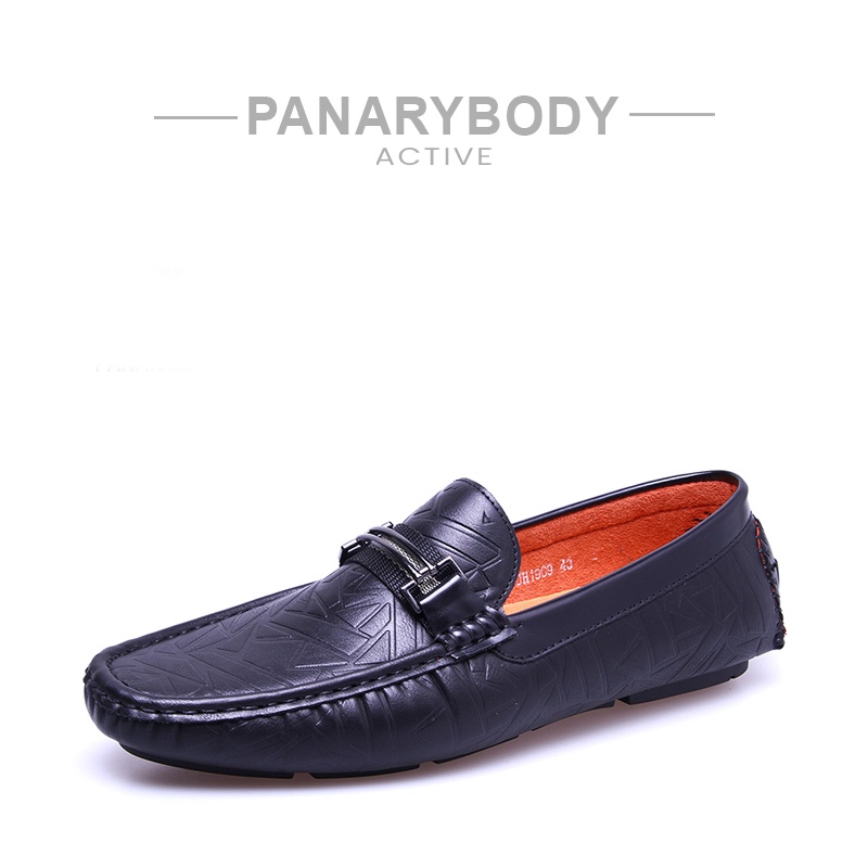 new product panarybody sepatu pria sepatu loafers kuliah jh1909 impor sepatu cowok formal kerja gaya
