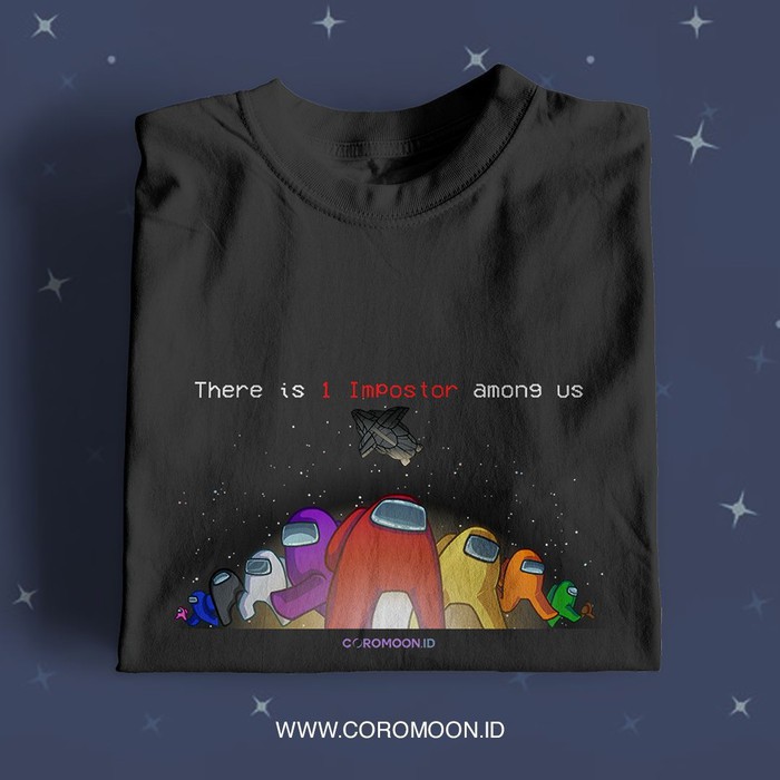 AMONG US TEE There is Impostor Among Us - Tshirt among us game viral - Baju game viral