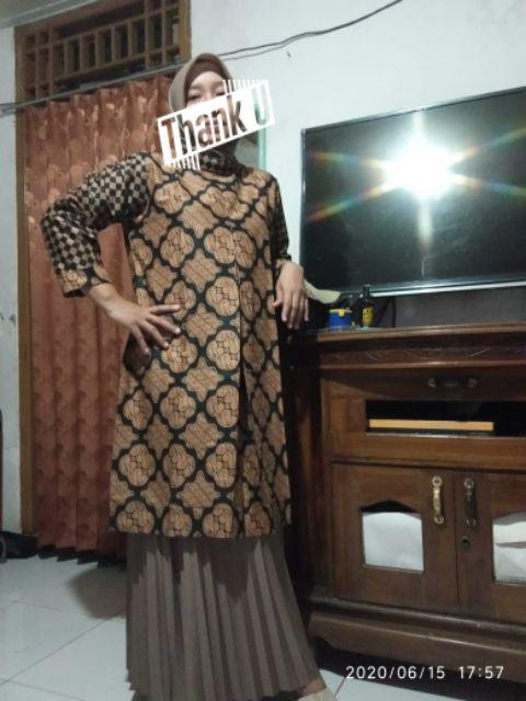Atasan Tunik Batik Wanita Bebel Etnik Dsc05220