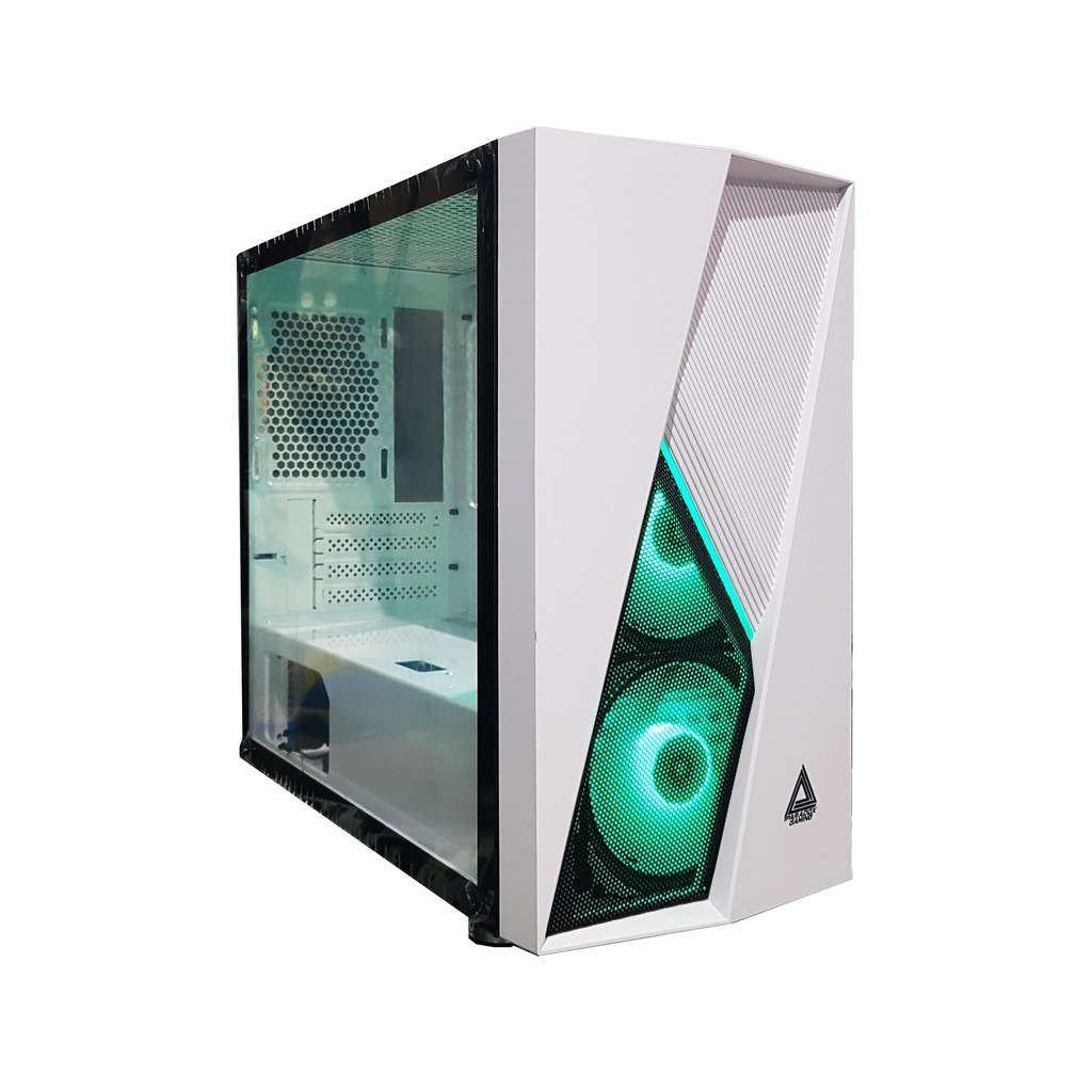 Casing PC Paradox Gaming SPICA White M-ATX Tempered Glass Gaming Case