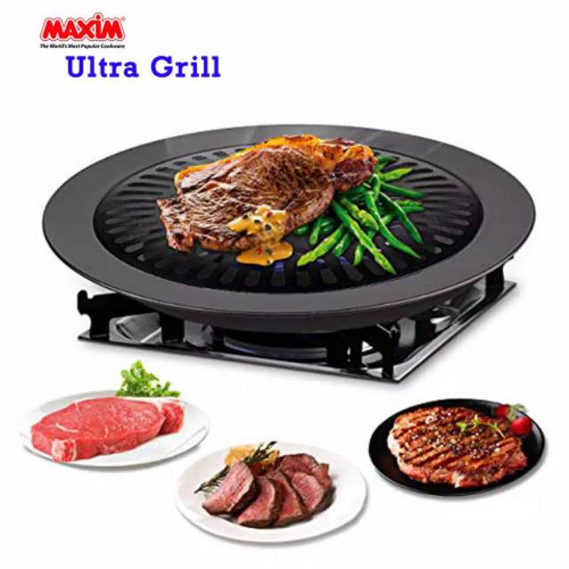 MAXIM ULTRA GRILL Original Alat Panggang, Pemanggang Grill Daging, Sate Ayam Bakar