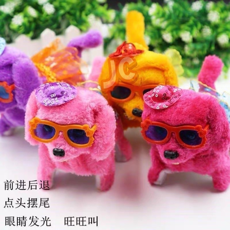 Mainan Boneka anjing lucu Bisa berjalan dan bersuara