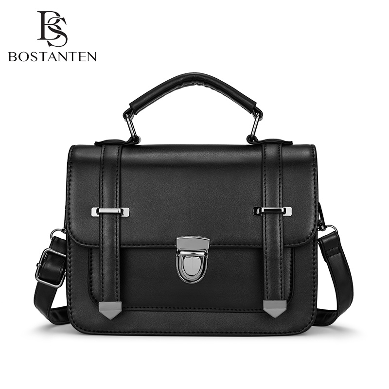 Bostanten Tas Wanita Tas selempang Tas Bahu Tas Kulit PU Kasual Tas Fashion Wanita