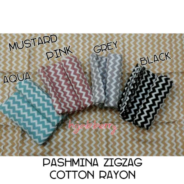 Pashmina Zigzag LIMITED EDITION